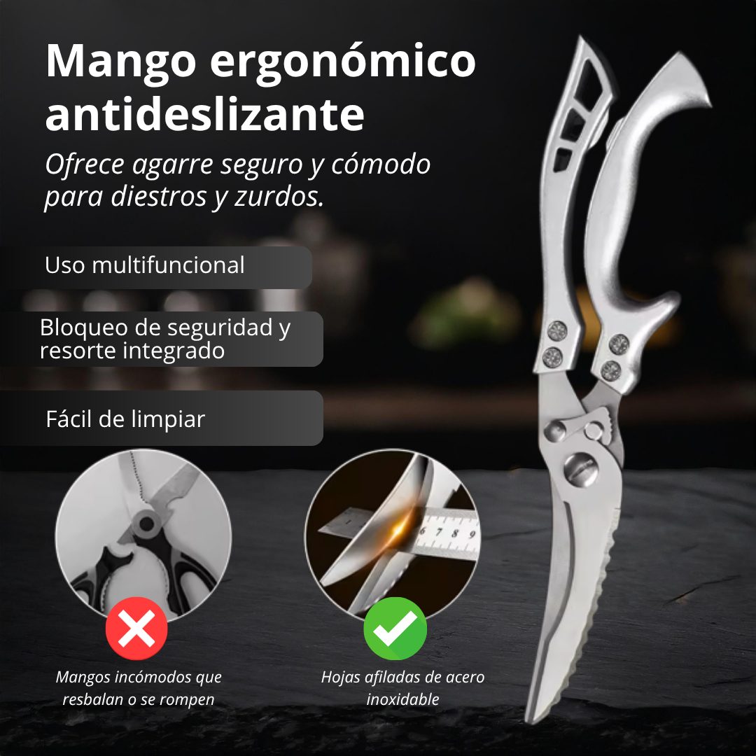 Tijeras De Cocina En AceroInoxidable
