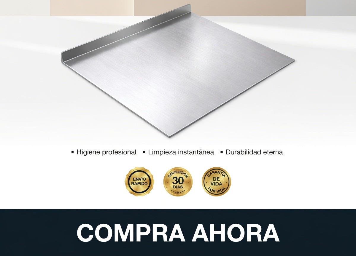Tabla Cortar de Acero Inoxidable 50*40cm