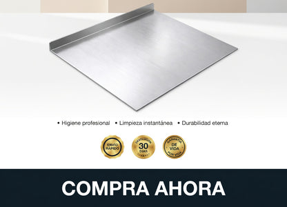 Tabla Cortar de Acero Inoxidable 50*40cm
