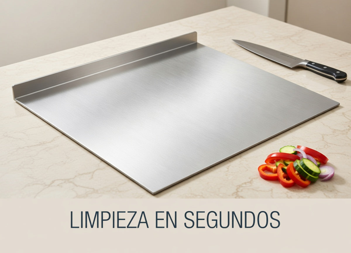 Tabla Cortar de Acero Inoxidable 50*40cm